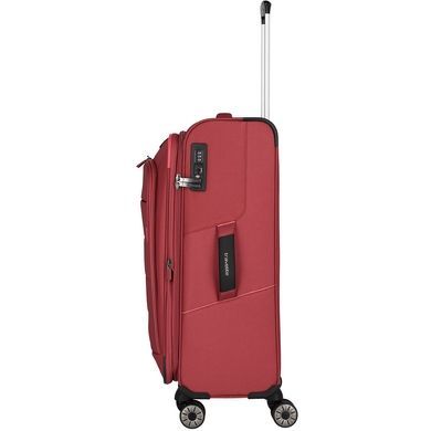 Валіза Travelite Skaii текстильна на 4-х колесах TL092648-12 evening red (середня)