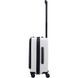 Чемодан Lojel Cubo V4 из поликарбоната на 4-х колесах Lj-1627-15421 Off White (малый) с отделением для ноутбука до 15"