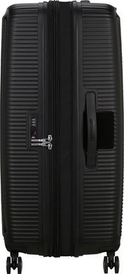 Чемодан American Tourister Soundbox из полипропилена на 4-х колесах 32G*009;09 Bass Black (гигант)