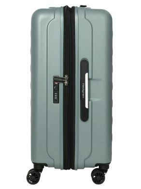 Валіза Hedgren Comby HS Grip M EX з полікарбонату Makrolon на 4-х колесах HCMBY01MEX/059-01 Grey Green (середня)