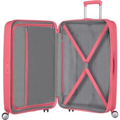 Валіза American Tourister Soundbox із поліпропілену на 4-х колесах 32G*003 Sun Kissed Coral (велика)