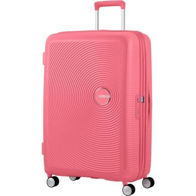Валіза American Tourister Soundbox із поліпропілену на 4-х колесах 32G*003 Sun Kissed Coral (велика)