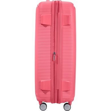 Валіза American Tourister Soundbox із поліпропілену на 4-х колесах 32G*003 Sun Kissed Coral (велика)
