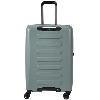Валіза Hedgren Comby HS Grip M EX з полікарбонату Makrolon на 4-х колесах HCMBY01MEX/059-01 Grey Green (середня)