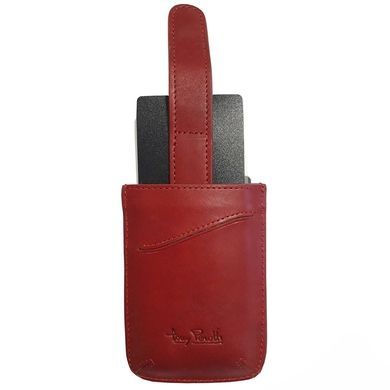 Кредитниця з натуральної шкіри з RFID Tony Perotti Nevada 3821 rosso (червона)