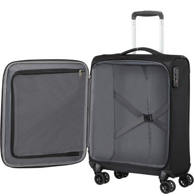 Валіза American Tourister Crosstrack текстильна на 4-х колесах MA3*002 Black/Grey (мала)