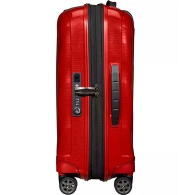 Чемодан Samsonite C-LITE с Curv&reg; на 4-х колесах с расширением CS2*007 Chili Red (малый)