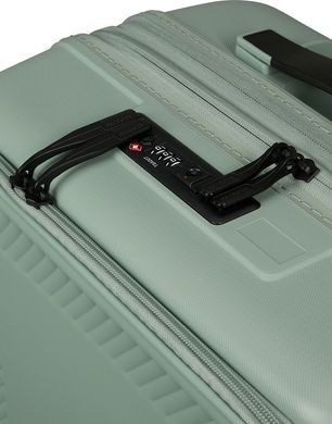 Чемодан American Tourister Dashpop с отделением для ноутбука до 15,6" из полипропилена на 4-х колесах MG5*004;04 Iceberg Green (малый)