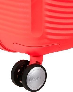 Чемодан American Tourister Soundbox из полипропилена на 4-х колесах 32G*002;86 Neon Orange (средний)