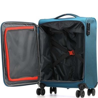 Валіза American Tourister Crosstrack текстильна на 4-х колесах MA3*002 Navy/Orange (мала)