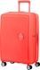 Чемодан American Tourister Soundbox из полипропилена на 4-х колесах 32G*002;86 Neon Orange (средний)