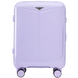 Валіза Wings Cockatiel з поліпропілену на 4-х колесах wg-ckpp-s-wv White purple (мала)