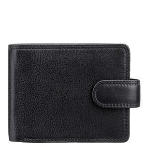 Портмоне из натуральной кожи RFID защитой Visconti Heritage Knightsbridge HT10 Black