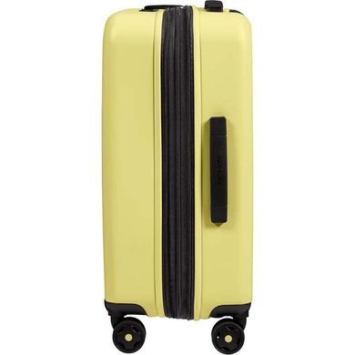 Валіза Samsonite StackD із полікарбонату Macrolon на 4-х колесах KF1*001 Pastel Yellow (мала)