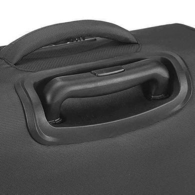 Чемодан текстильный на 4-х колесах March Classic 2463 Black (малый)