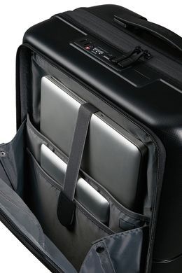 Чемодан American Tourister Dashpop с отделением для ноутбука до 15,6" из полипропилена на 4-х колесах MG5*004;19 True Black (малый)