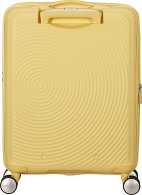 Чемодан American Tourister Soundbox из полипропилена на 4-х колесах 32G*001 Pastel Yellow (малый)