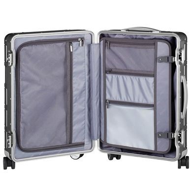 Чемодан из алюминия на 4-х колесах American Tourister Alumo 70g*001 (малый), 70g-Silver, Малый S, 4,3 кг, 0-50 літрів, 34 л, 39 x 55 x 23 см, більше 4 кг, Без розширення, Сірий, Wizz Air (40х55х23), Lufthansa (40х55х23), Turkish Airlines (40x55x23), British Airways (45x56x25), LOT Polish Airlines (40x55x23), Czech Airlines (45x55x25), Air Canada (40x55x23), EasyJet (45х56х25), Air Baltic (40x55x23), Belavia (40х55х25), Austrian (40x55x23), Swiss (40x55x23), Smart Wings (45x56x25), Germanwings (40x55x23)