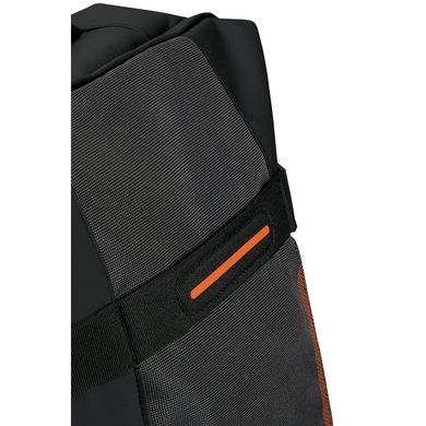 Сумка дорожная с пропиткой от влаги на 2-х колесах American Tourister Urban Track MD1*102 LMTD Black/Orange (средняя)