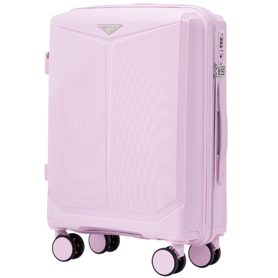 Чемодан Wings Cockatiel из полипропилена на 4-х колесах wg-ckpp-s-wp White pink (малый)