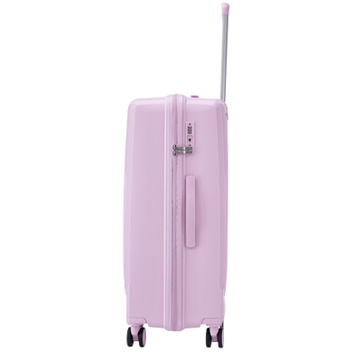 Чемодан Wings Cockatiel из полипропилена на 4-х колесах wg-ckpp-s-wp White pink (малый)