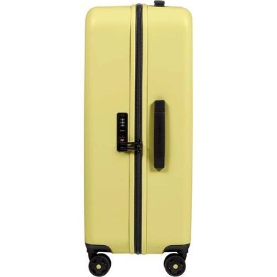 Валіза Samsonite StackD із полікарбонату Macrolon на 4-х колесах KF1*002 Pastel Yellow (середня)
