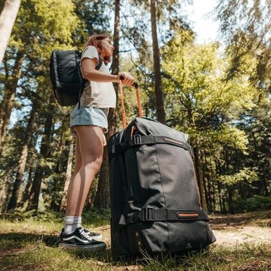 Сумка дорожная с пропиткой от влаги на 2-х колесах American Tourister Urban Track MD1*103 LMTD Black/Orange (большая)