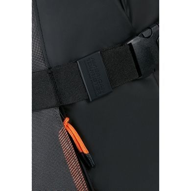 Сумка дорожная с пропиткой от влаги на 2-х колесах American Tourister Urban Track MD1*103 LMTD Black/Orange (большая)