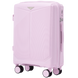 Чемодан Wings Cockatiel из полипропилена на 4-х колесах wg-ckpp-s-wp White pink (малый)