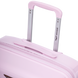 Чемодан Wings Cockatiel из полипропилена на 4-х колесах wg-ckpp-s-wp White pink (малый)