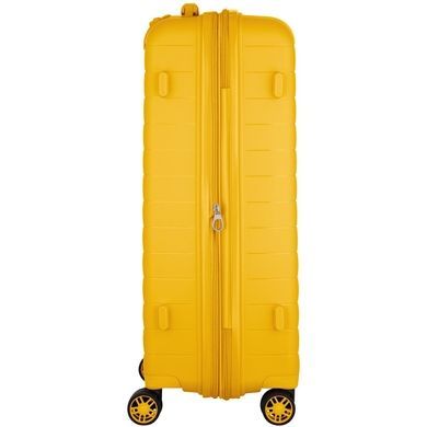 Чемодан 2E Travel Aero из полипропилена на 4-х колесах 2e-spp-aero-m-ay amber yellow (средний)