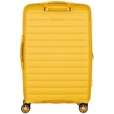 Чемодан 2E Travel Aero из полипропилена на 4-х колесах 2e-spp-aero-m-ay amber yellow (средний)