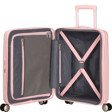 Валіза American Tourister Soundbox із поліпропілену на 4-х колесах 32G*001 Pastel Pink (мала)