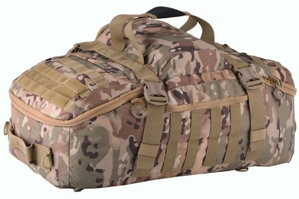 Сумка-рюкзак (баул) 2E Tactical L 2E-MILDUFBKP-L-MC камуфляж
