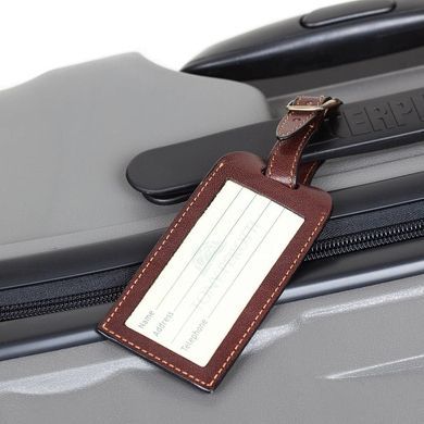 Адресная бирка Tony Perotti 112L коричневая, Коричневый