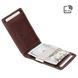 Портмоне-зажим из натуральной кожи Visconti Slim Chisel VSL57 Brown Monza