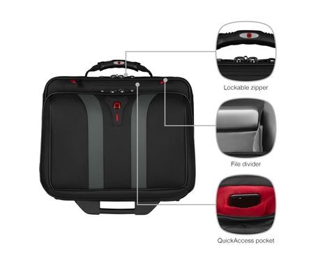 Кейс-пилот Wenger Granada с отделением для ноутбука до 15,6" 600659 Black
