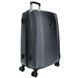 Чемодан Titan Xenon Deluxe из поликарбоната на 4-х колесах 816404 (большой), 04-XenonDeluxe-Graphite, Большой L, 3,9 кг, 100-125 літрів, 113 л, 53 х 74 х 31 см, Одинарна, від 3 до 4 кг, Без розширення, Сірий