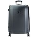 Чемодан Titan Xenon Deluxe из поликарбоната на 4-х колесах 816404 (большой), 04-XenonDeluxe-Graphite, Большой L, 3,9 кг, 100-125 літрів, 113 л, 53 х 74 х 31 см, Одинарна, від 3 до 4 кг, Без розширення, Сірий