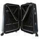 Чемодан Titan Xenon Deluxe из поликарбоната на 4-х колесах 816404 (большой), 04-XenonDeluxe-Graphite, Большой L, 3,9 кг, 100-125 літрів, 113 л, 53 х 74 х 31 см, Одинарна, від 3 до 4 кг, Без розширення, Сірий