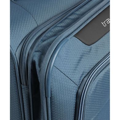 Валіза Travelite Skaii текстильна на 4-х колесах TL092649-25 panorama blue (велика)