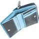 Женский кошелек из натуральной кожи с RFID Visconti Rainbow Hawaii RB53 Blue Multi