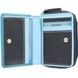 Женский кошелек из натуральной кожи с RFID Visconti Rainbow Hawaii RB53 Blue Multi
