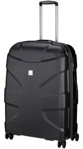 Валіза Titan X2 з полікарбонату 825404 (велика), 825Ti-01 Black Shark, Середня+, 3,5 кг, 75-100 літрів, 90 л, 48 х 71 х 28 см, Одинарна, від 3 до 4 кг, Без розширення, Чорний
