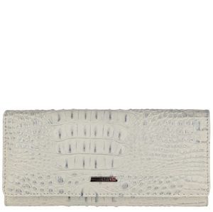 Кошелек женский Karya из тисненой кожи KR1146-681 светло-бежевого цвета