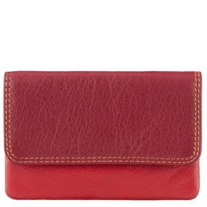 Ключниця з натуральної шкіри з RFID Visconti Rainbow Tahiti RB99 Plum Multi, Red Multi (Червоний мультиколір), Натуральна шкіра, Гладка