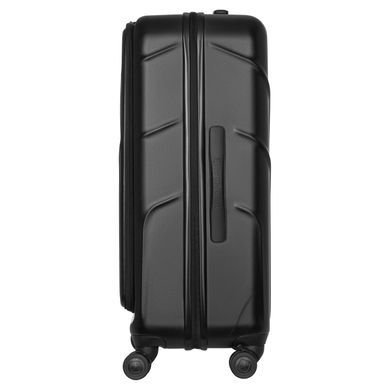 Чемодан Wenger Amplix фронтальное открытие из поликарбоната на 4-х колесах 653326 черный (средний)
