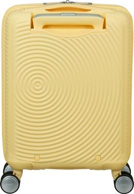 Чемодан American Tourister SoundBox Mini из полипропилена на 4-х колесах MG8*001 Pastel Yellow (экстра малый)