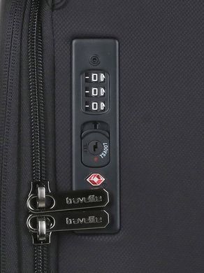 Чемодан Travelite Priima текстильный на 4-х колесах TL091648-01 Black (средний)
