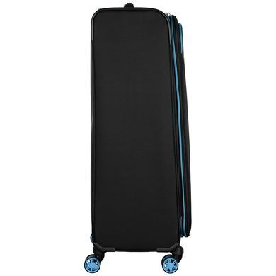 Чемодан 2E Travel Trek текстильный на 4-х колесах с расширением 2e-spp-aero-l-bk black (большой)